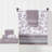 Modern Threads 6 Piece Set, 2 Bath Towels, 2 Hand Towels, 2 Washcloths Yarn Dyed Jacquard/Solid Towel Set Ophelia-705593276
