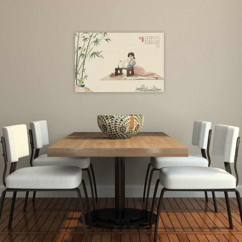 Cérémonie du thé chinois, 24" H x 36" W