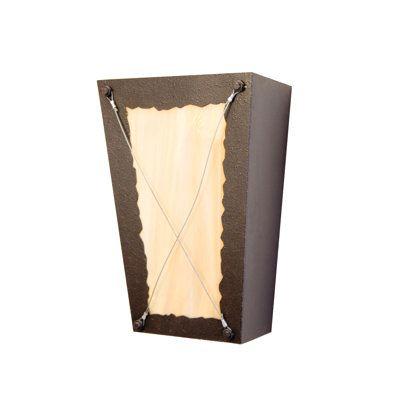 Keffer Steel Flush Mounted Sconce