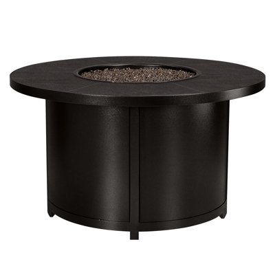 Elba Aluminum Outdoor Fire Pit Table