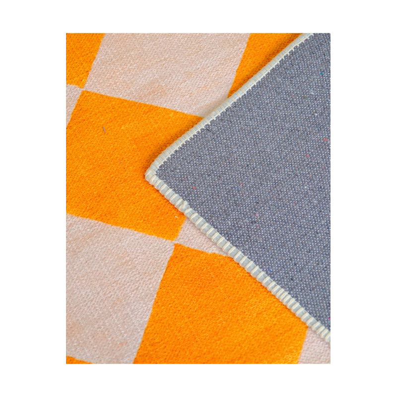 Tapis gris tissé Mosso, 2'4" x 3'11"