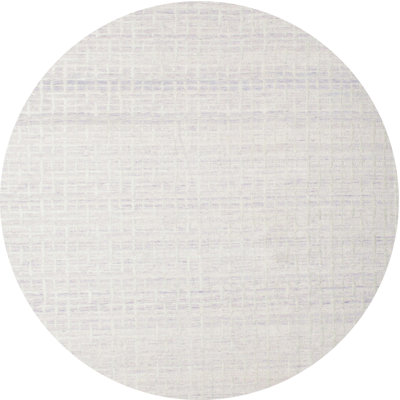 Tapis contemporain blanc cassé
