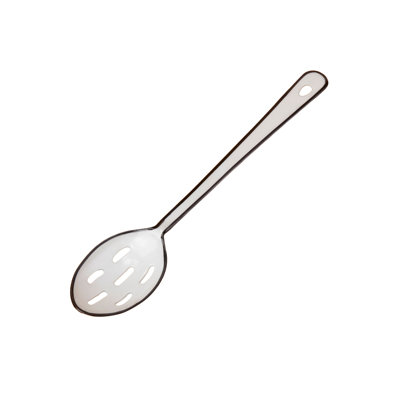 Harlow Slotted Spoon, White