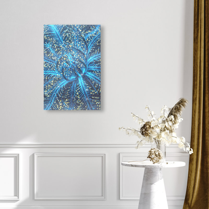 Neon Bloom Print by Oliver Gal, 30"H x 20"W, Gallery Wrapped