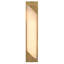 Wall Lamp Scilla Antique Brass Finish Alabaster