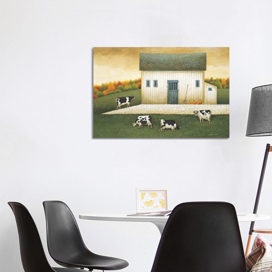 Grazing by Lowell Herrero - Wrapped Canvas Painting