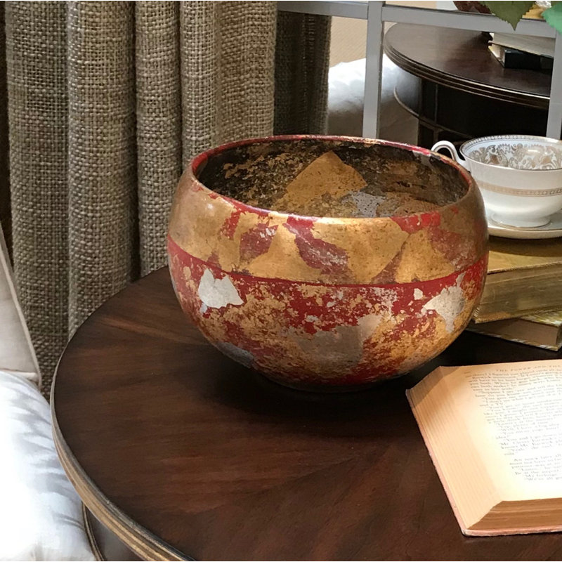 Vermillion Decorative Bowl