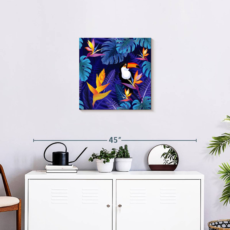 Crowle Jungle Toucan, H 20 po x l 20 po