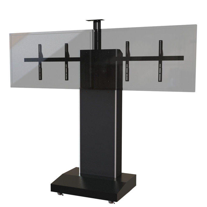 AVFI Multi-Screen Floor Stand Mount, Black