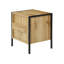 Bremond Block 43.8cm W Metal Bedside Table