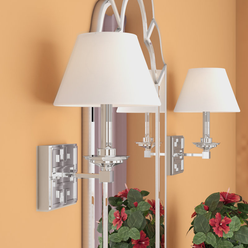 Yeoman Candle Wall Light, Chrome
