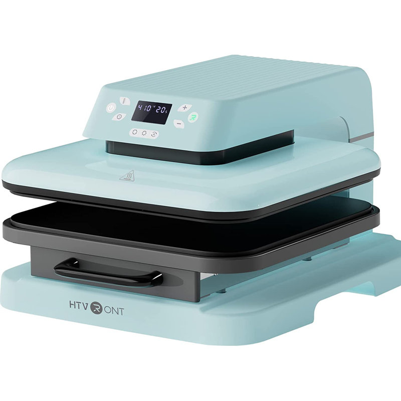 HTVRONT Heat Press Machine 15X15ich Sublimation Transfer, Blue