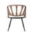 Contemporary Outdoor Set With PE Rattan Chairs And Plastic Wood Table,Suitable For Gardens And Lawns-818620684