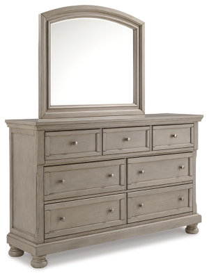 Commode et miroir Lettner