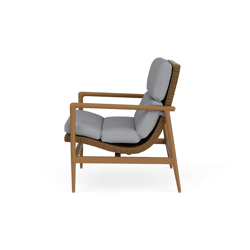 Cascade Outdoor Chair, Sandberg Pewter, Hickory