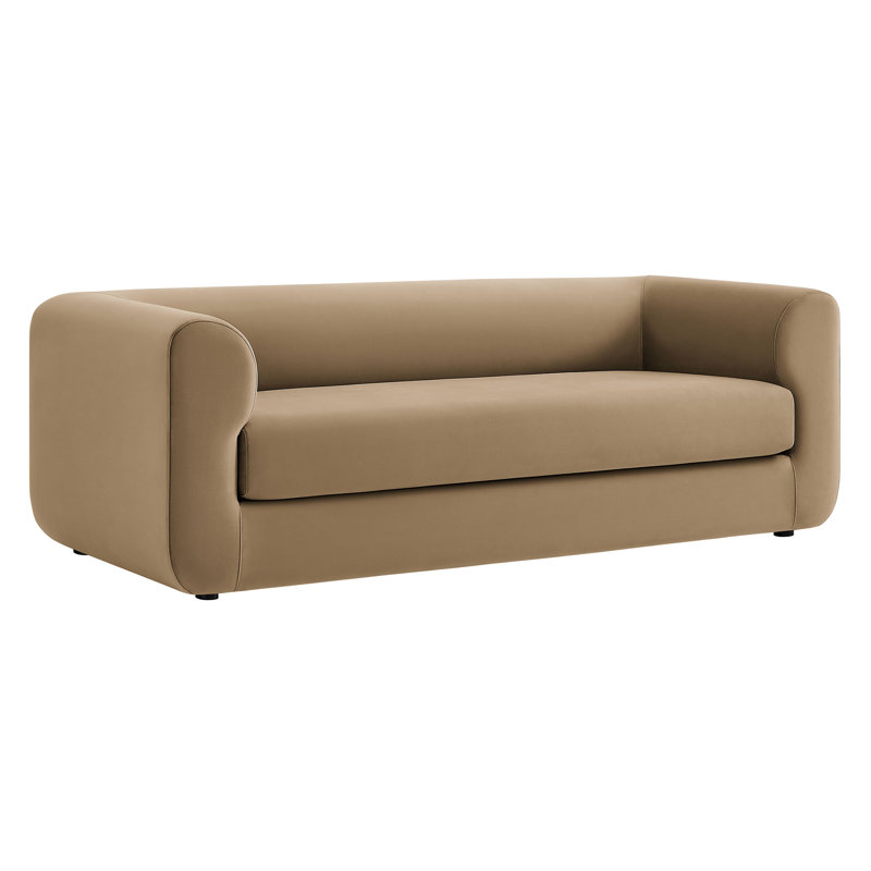 Canapé rembourré 89 po Leif, Taupe
