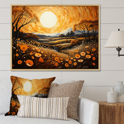 Farm Farm Harvest Pointillism IV
