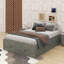 Lit plateforme double avec 6 tiroirs de rangement-881783619