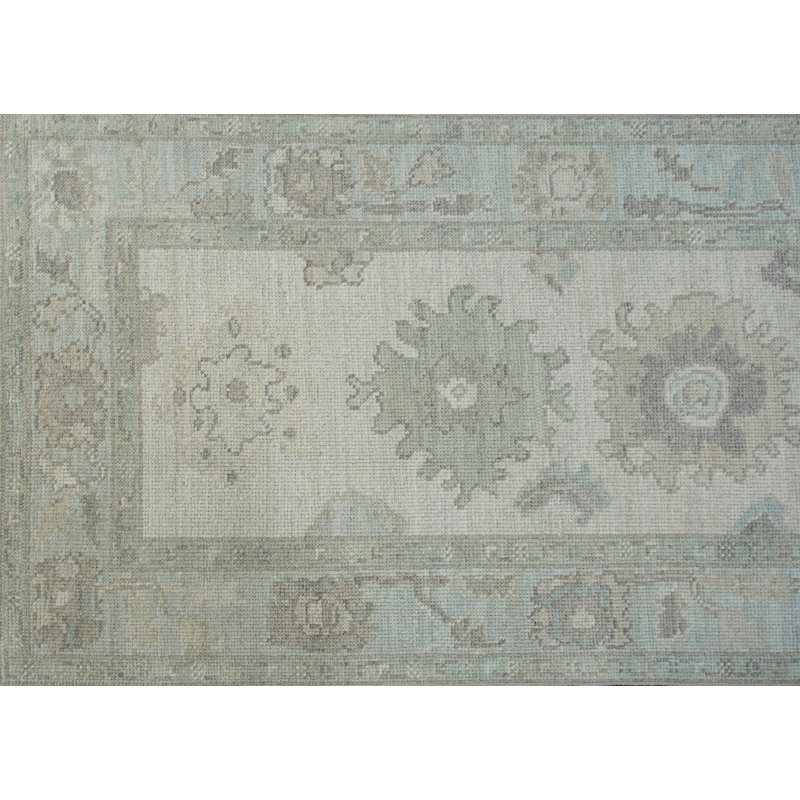 Tapis turc Oushak fait à la main 3 pi x 5 pi