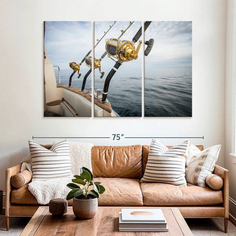 Moulinets de pêche Senne, H 42 po x l 65 po