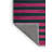 Machine Washable Horizontal Stripes Blue Area Rug-1969931204