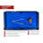 RACK Orion 8-Foot Billiard/Pool Table (Blue)