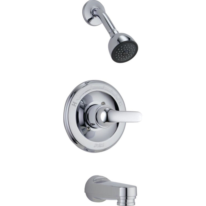 Robinet de baignoire et douche Classic avec valve brute et moniteur