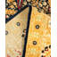 Tapis unique noué à la main brun / beige Keenan, 7 pi 10 po x 10 pi 3 po