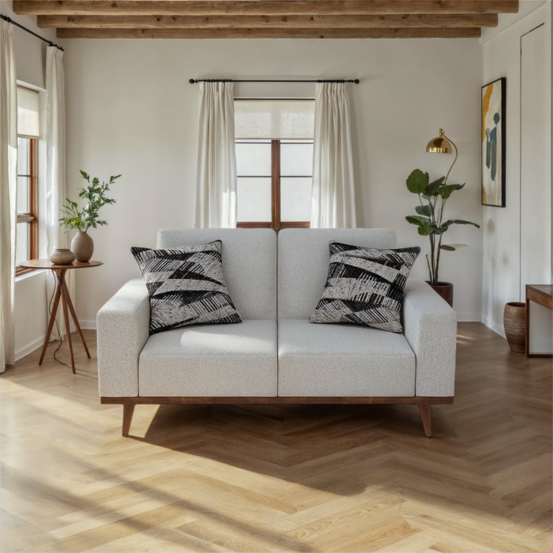 Causeuse Necattin, Blanc