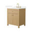 Pendry 24" Freestanding Single Bathroom Vanity with Quartz Top-490507348-484758248-479915943