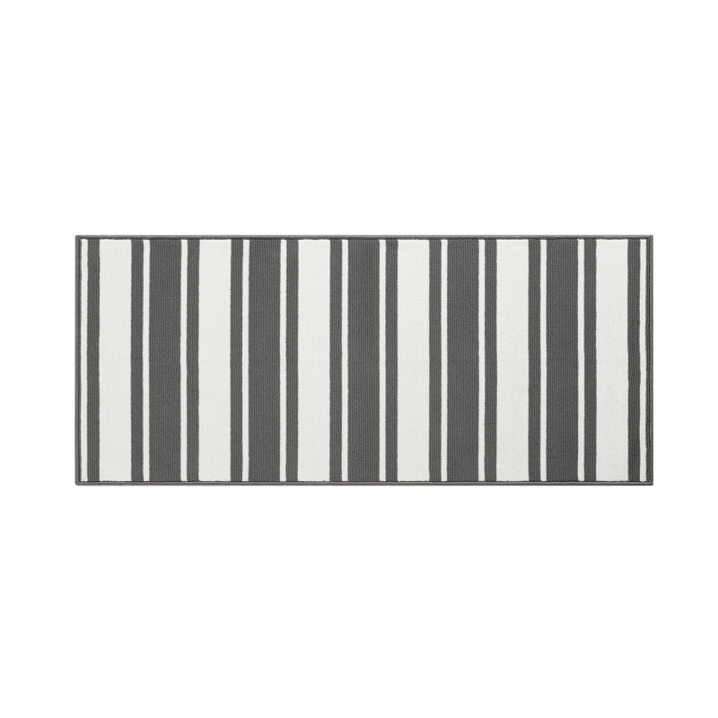 Nautica Gladwin Stripe Machine Washable All Loop Tufted Rugs 1-Piece, Rectangle 2'2" x 3'9"