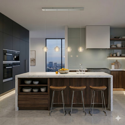 Riverdale 4 - Light Kitchen Island Pendant