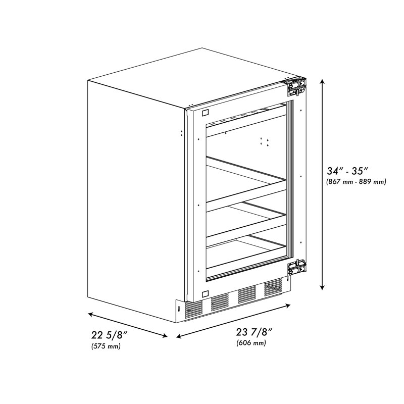 151 Cans (12 oz.) 5.2 Beverage Refrigerator, Bronze
