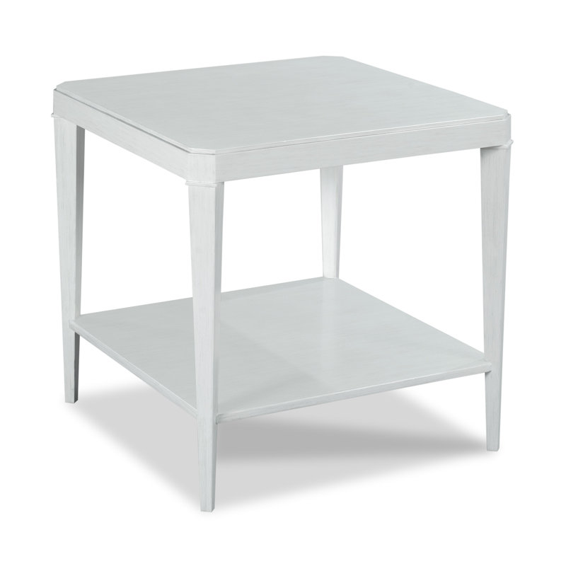 Table de bout avec rangement, Carrara