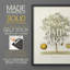 Arbre antique avec fruit IV, reproduction encadrée - bois massif-1444141917-1444141919