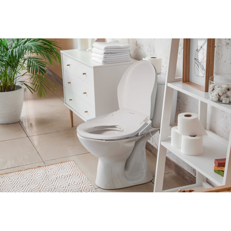 Elongated Toilet Seat Bidet