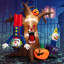 Arbre gonflable d'Halloween fantôme clown d'Halloween