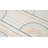 Rug Branch Lino 7' x 10' (6'7" x 9'6") Blue/Pink Rainbow Kids Area Rug, Modern, Medium Pile, Stain-Resistant Carpet - Playroom, Nursery, Toy Room and Bedroom-675327439
