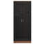 Eva High Gloss 2 Door Plain Wardrobe - H: 180cm x D: 47cm x W: 76cm-27474041