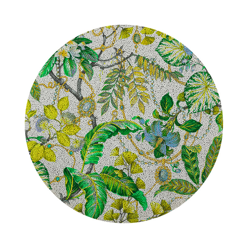 Napperon Plumeria, Citron