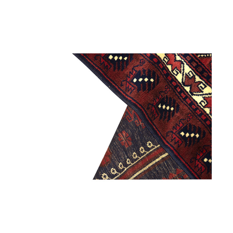 Afghan Wool Oriental Area Rug
