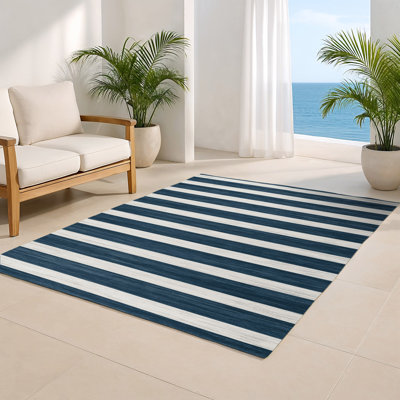 Tapis intérieur / extérieur gris HorizontalStripes