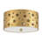 2-Light Star Cutout Flush Mount Ceiling Light