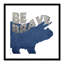«Be Fierce be Brave», art encadré-47533897-47566019