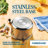 Farberware Classic Series Stainless Steel Sauce Pan with Lid, 2-Quart, Silver-9754050