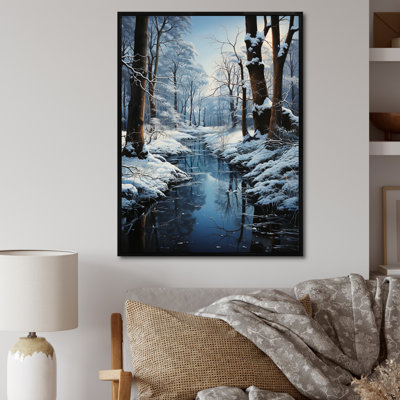 " Winter Country Charm Landscape IV "