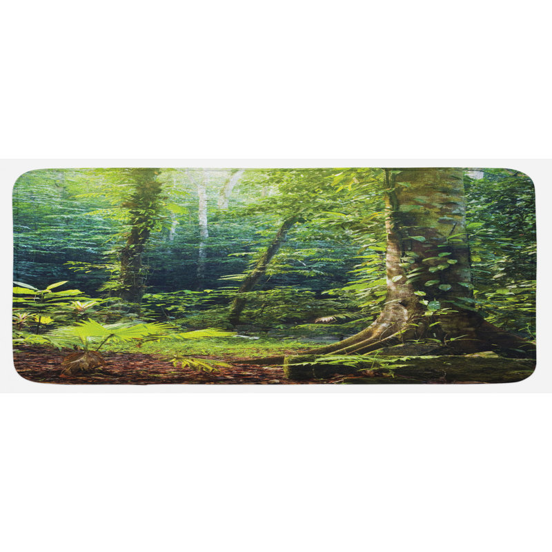 Tapis de cuisine rainforest
