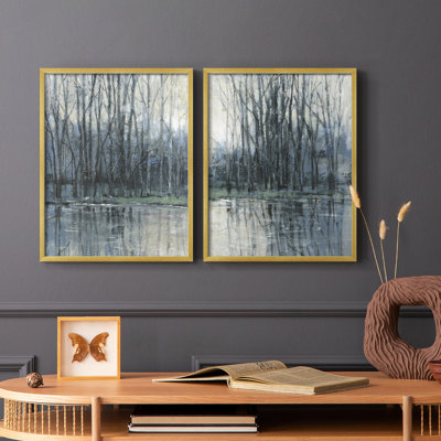 Morning Drizzle I-Premium Framed Print -Ready to Hang - No Nails Required - No Nails Required
