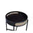 Colson Black Finish End Table
