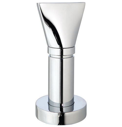 Contrôle du volume complet avec valve, Nickel poli, 3/4"